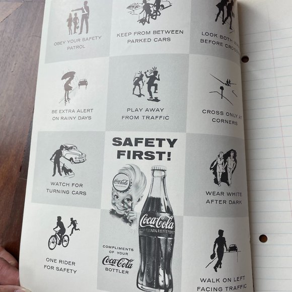 NEW 1950s Vintage Coke = Coca Cola Notebook - Picture 2 of 5